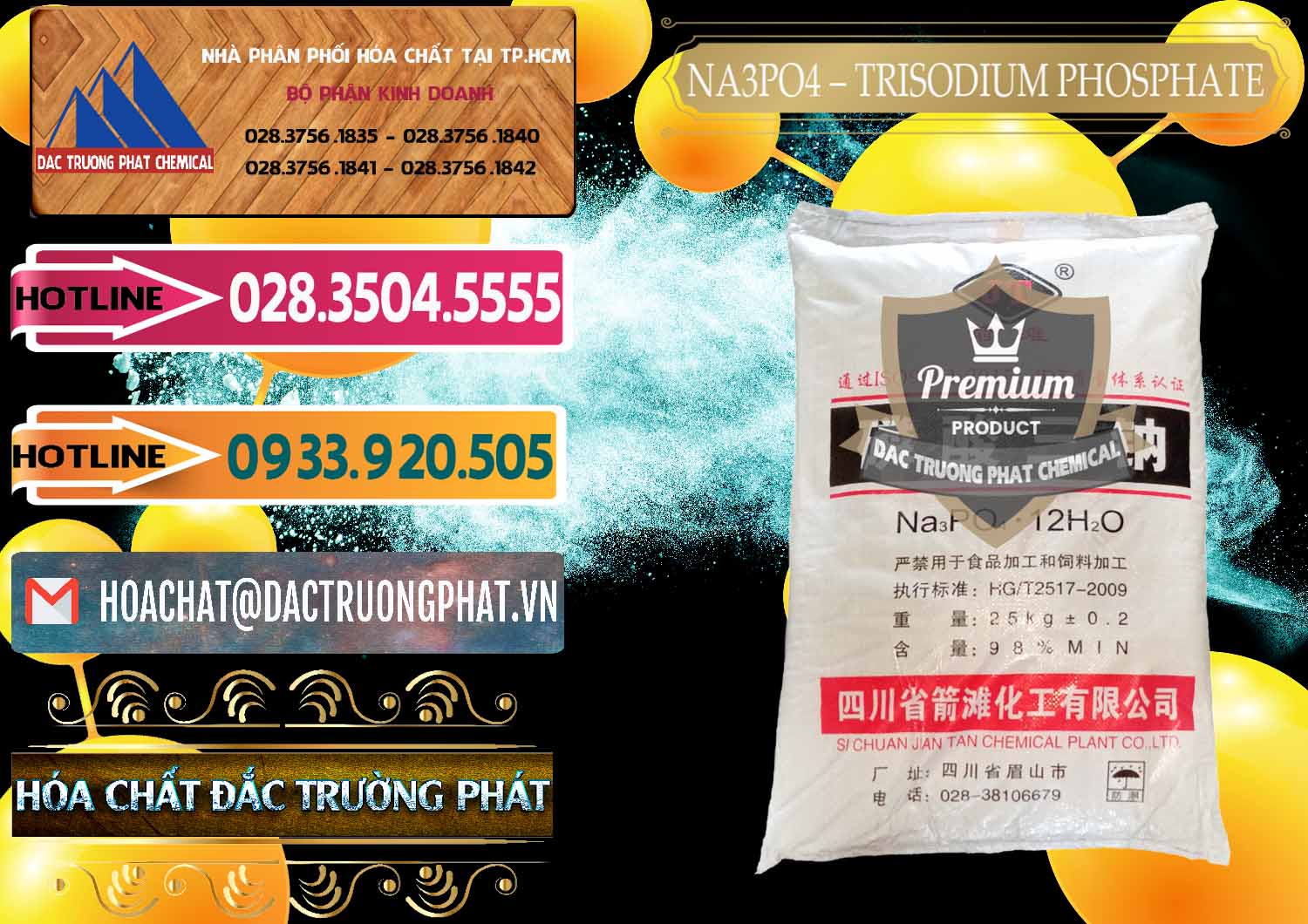 Cty bán ( cung ứng ) Na3PO4 – Trisodium Phosphate Trung Quốc China JT - 0102 - Công ty chuyên bán _ cung cấp hóa chất tại TP.HCM - dactruongphat.vn