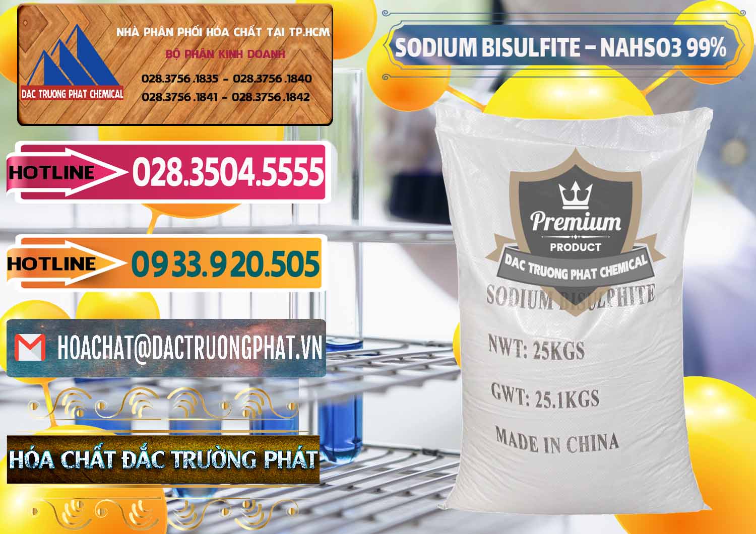 Nơi chuyên bán và cung ứng Sodium Bisulfite – NAHSO3 Trung Quốc China - 0140 - Nơi nhập khẩu - cung cấp hóa chất tại TP.HCM - dactruongphat.vn