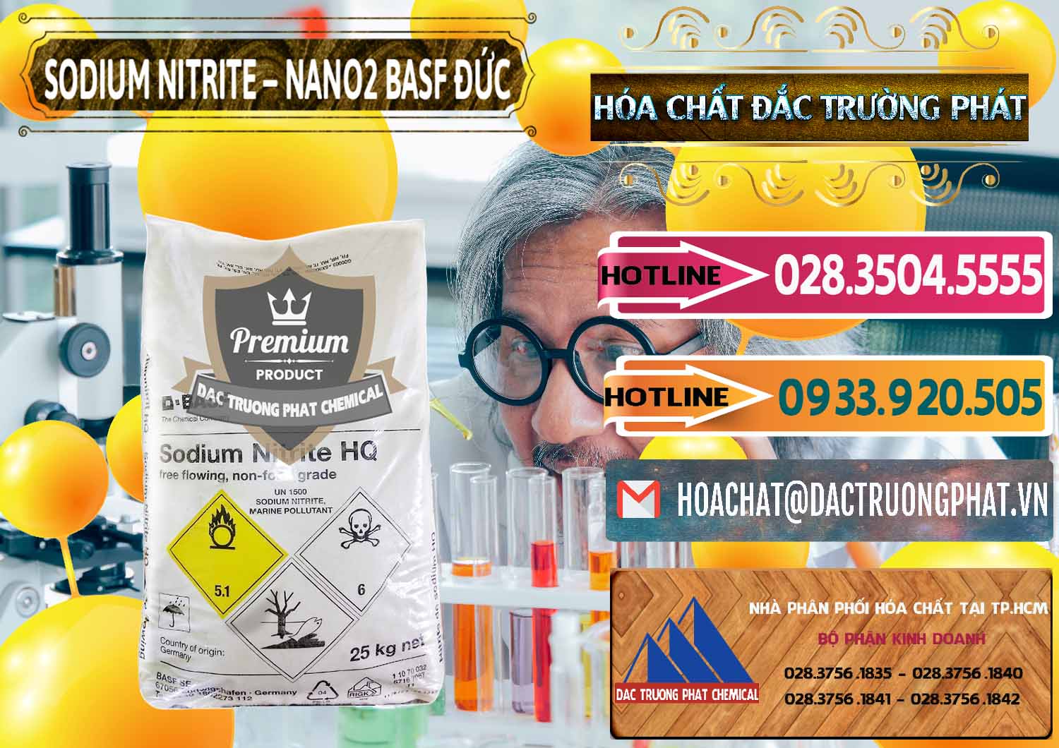Đơn vị chuyên cung ứng ( bán ) Sodium Nitrite - NANO2 Đức BASF Germany - 0148 - Nhà nhập khẩu ( phân phối ) hóa chất tại TP.HCM - dactruongphat.vn