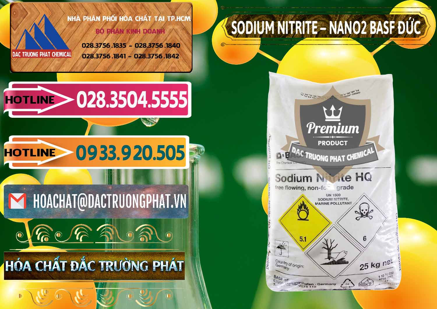 Cty nhập khẩu - bán Sodium Nitrite - NANO2 Đức BASF Germany - 0148 - Công ty kinh doanh & cung cấp hóa chất tại TP.HCM - dactruongphat.vn