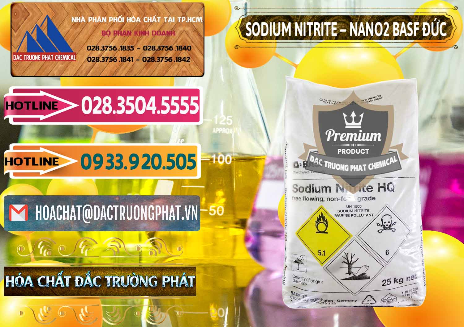 Nơi chuyên bán _ phân phối Sodium Nitrite - NANO2 Đức BASF Germany - 0148 - Đơn vị bán và cung cấp hóa chất tại TP.HCM - dactruongphat.vn