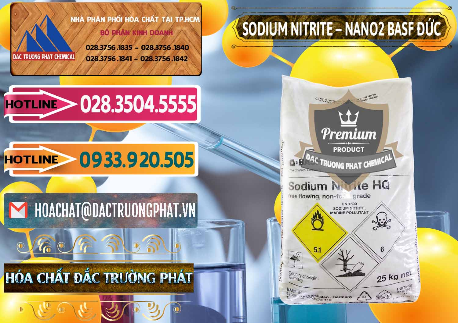 Công ty chuyên bán & cung ứng Sodium Nitrite - NANO2 Đức BASF Germany - 0148 - Chuyên kinh doanh ( cung cấp ) hóa chất tại TP.HCM - dactruongphat.vn