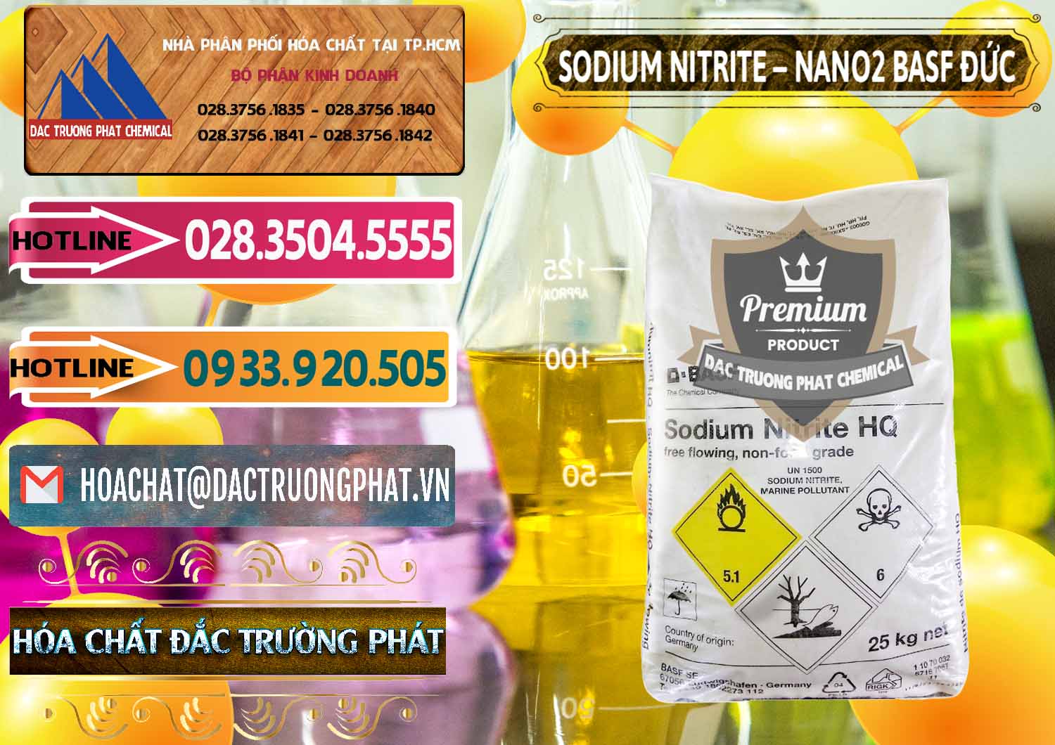 Nơi chuyên bán ( cung cấp ) Sodium Nitrite - NANO2 Đức BASF Germany - 0148 - Công ty chuyên cung cấp ( kinh doanh ) hóa chất tại TP.HCM - dactruongphat.vn