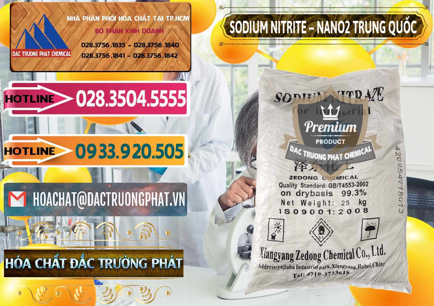 Cty phân phối ( bán ) Sodium Nitrite - NANO2 Zedong Trung Quốc China - 0149 - Nơi bán và cung cấp hóa chất tại TP.HCM - dactruongphat.vn