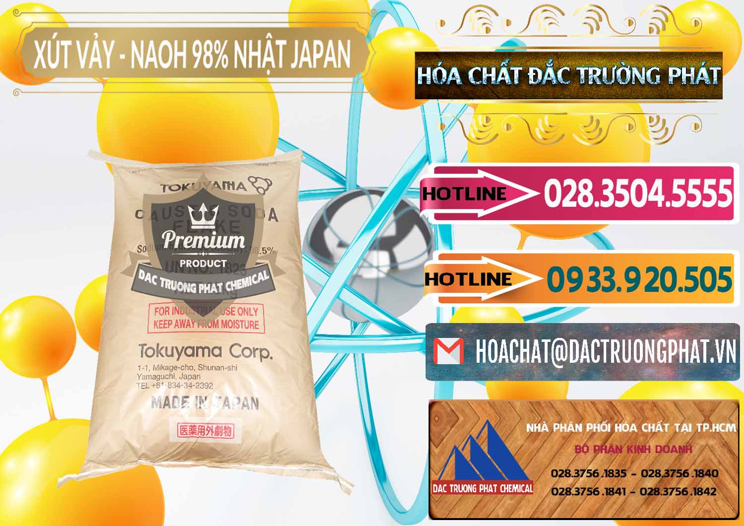 Công ty bán - phân phối Xút Vảy - NaOH Vảy 98% Tokuyama Nhật Bản Japan - 0173 - Công ty chuyên cung cấp _ nhập khẩu hóa chất tại TP.HCM - dactruongphat.vn