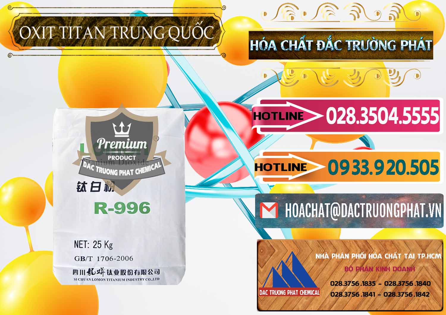 Công ty cung cấp & bán Oxit Titan KA100 – Tio2 Trung Quốc China - 0398 - Nơi chuyên bán ( phân phối ) hóa chất tại TP.HCM - dactruongphat.vn