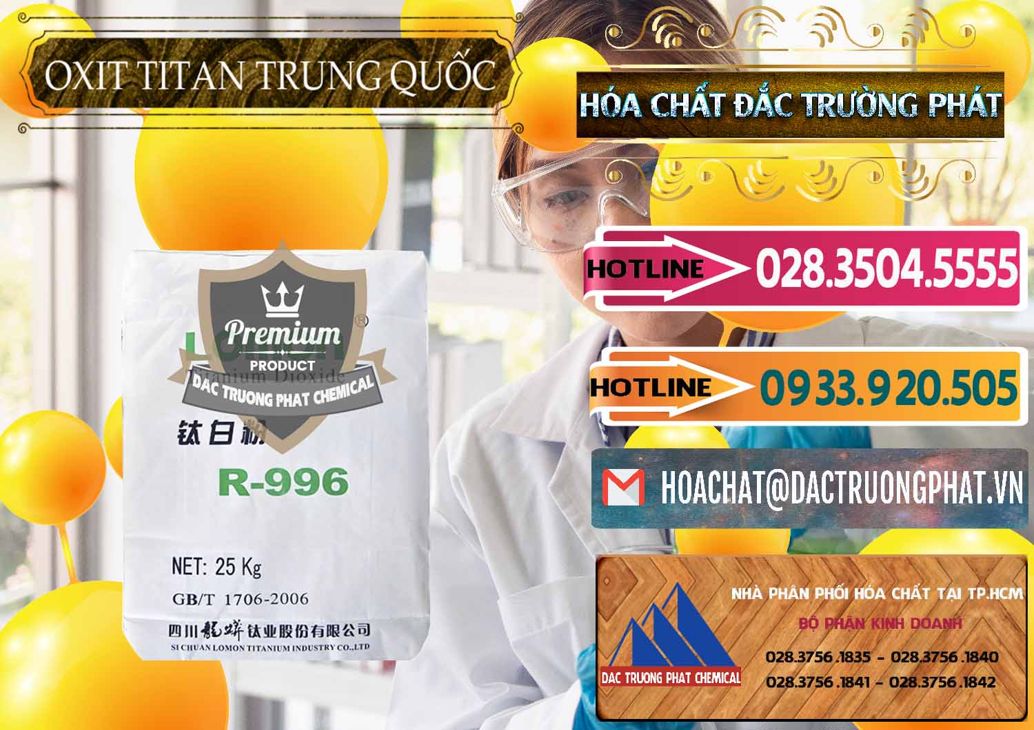 Công ty chuyên cung ứng và bán Oxit Titan KA100 – Tio2 Trung Quốc China - 0398 - Công ty chuyên nhập khẩu & cung cấp hóa chất tại TP.HCM - dactruongphat.vn