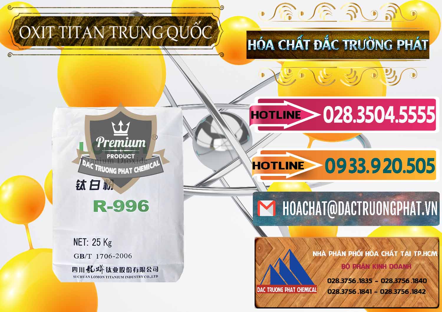 Nơi cung cấp _ bán Oxit Titan KA100 – Tio2 Trung Quốc China - 0398 - Nhà cung cấp - phân phối hóa chất tại TP.HCM - dactruongphat.vn