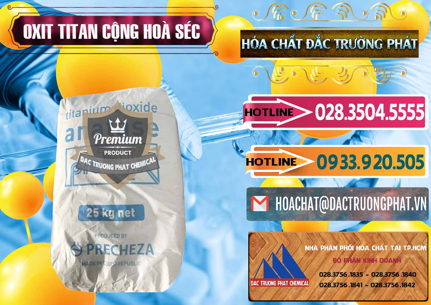 Công ty chuyên phân phối & bán Oxit Titan KA100 – Tio2 Cộng Hòa Séc Czech Republic - 0407 - Cty phân phối và cung ứng hóa chất tại TP.HCM - dactruongphat.vn
