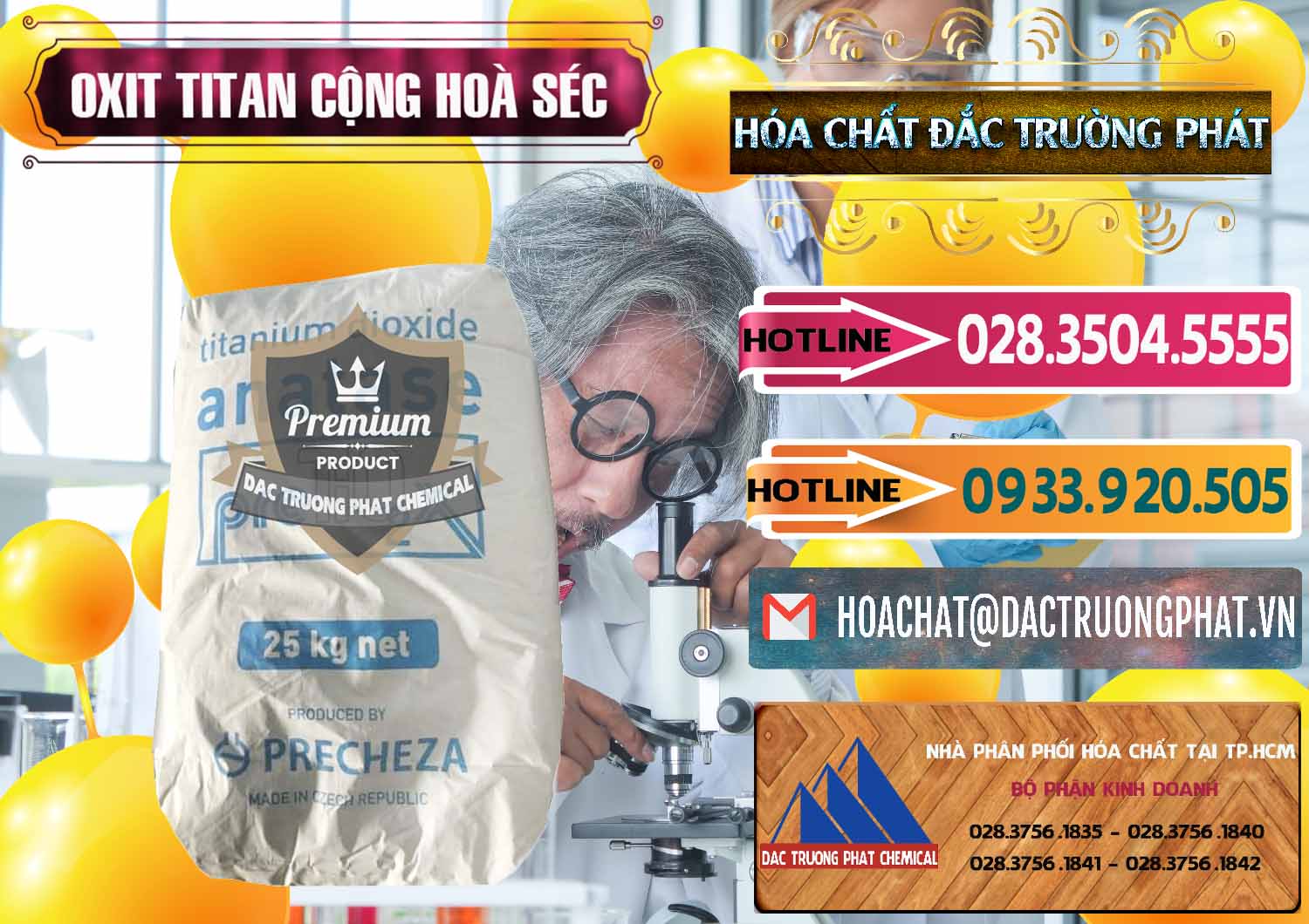 Đơn vị chuyên bán - cung ứng Oxit Titan KA100 – Tio2 Cộng Hòa Séc Czech Republic - 0407 - Nhà cung cấp _ nhập khẩu hóa chất tại TP.HCM - dactruongphat.vn