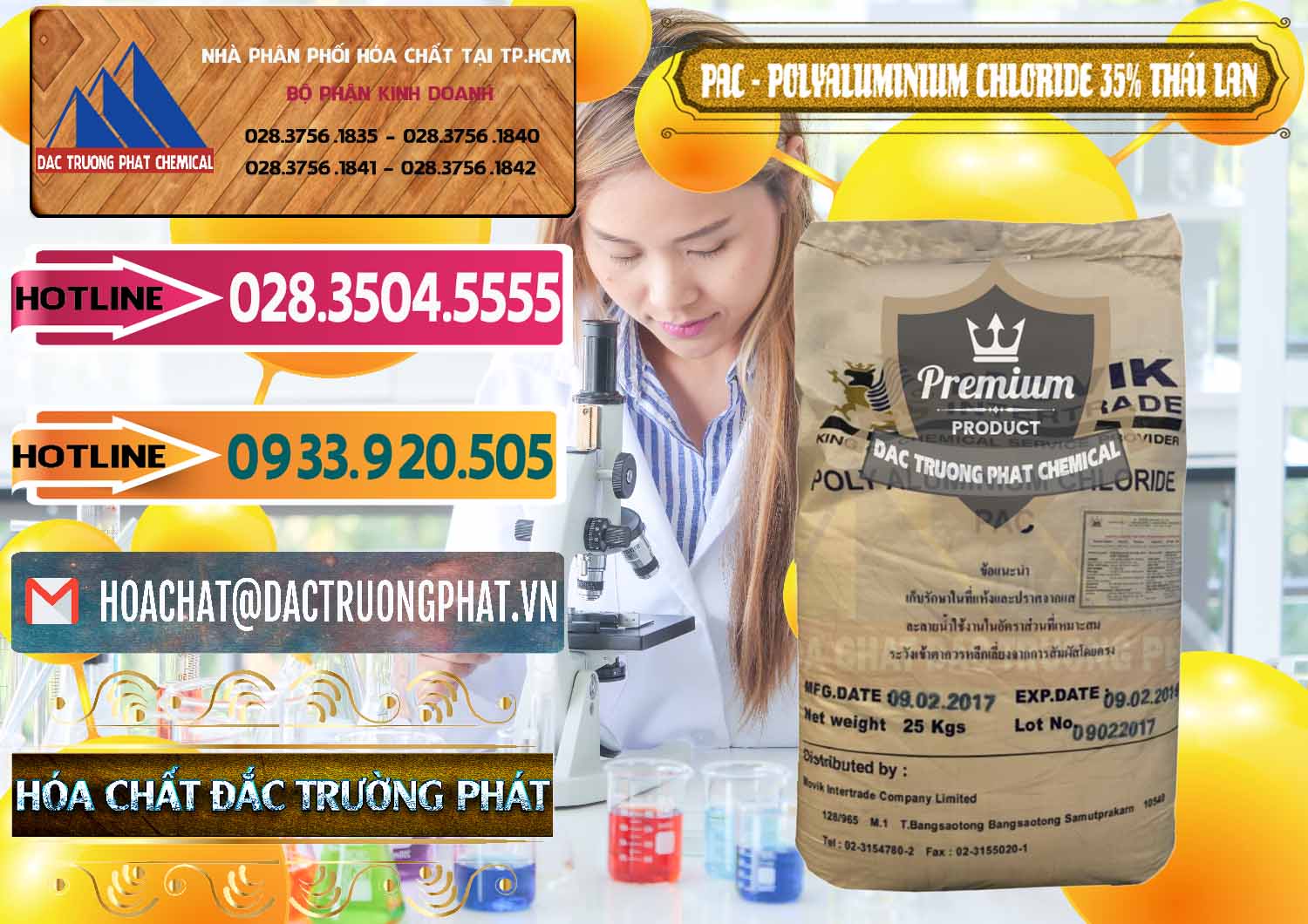 Công ty bán _ cung cấp PAC - Polyaluminium Chloride 35% Thái Lan Thailand - 0470 - Phân phối & kinh doanh hóa chất tại TP.HCM - dactruongphat.vn