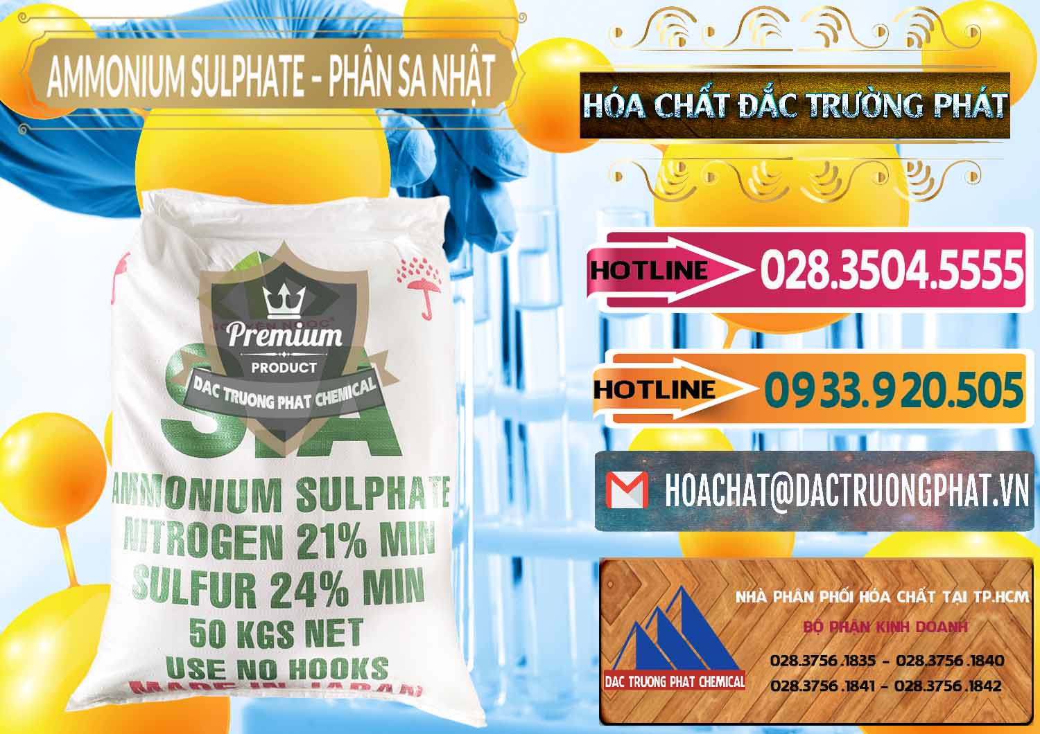 Đơn vị chuyên kinh doanh _ bán Ammonium Sulphate – Phân Sa Nhật Japan - 0023 - Đơn vị chuyên bán ( cung cấp ) hóa chất tại TP.HCM - dactruongphat.vn