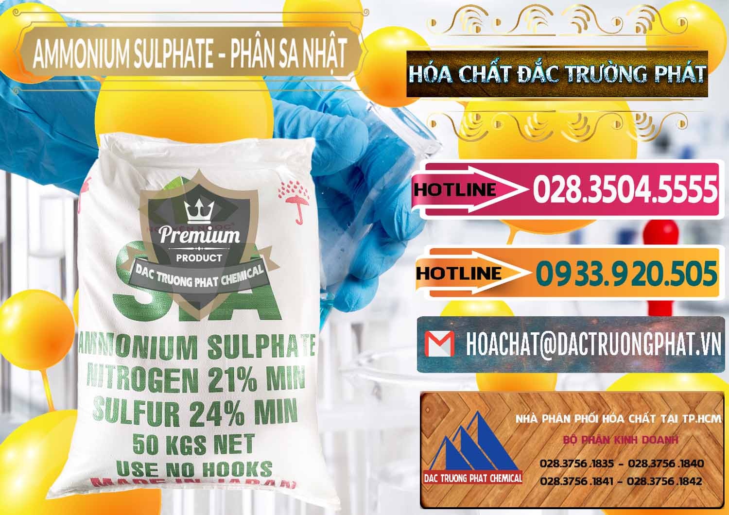 Chuyên bán ( cung cấp ) Ammonium Sulphate – Phân Sa Nhật Japan - 0023 - Nơi chuyên cung cấp _ nhập khẩu hóa chất tại TP.HCM - dactruongphat.vn