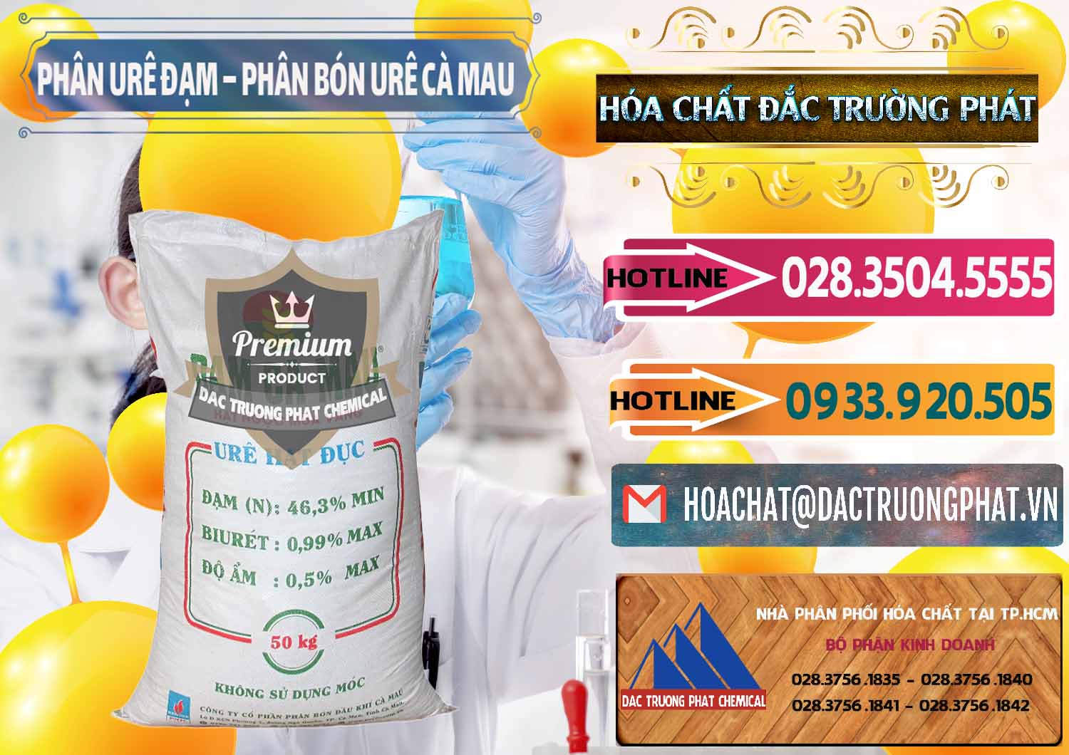 Nơi chuyên cung ứng _ phân phối Phân Urê Đạm – Phân Bón Urê Cà Mau Việt Nam - 0192 - Bán _ cung ứng hóa chất tại TP.HCM - dactruongphat.vn
