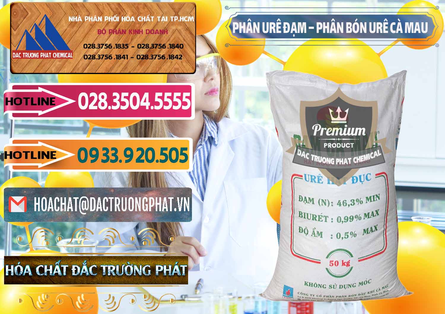 Cty chuyên bán & phân phối Phân Urê Đạm – Phân Bón Urê Cà Mau Việt Nam - 0192 - Cty cung cấp & kinh doanh hóa chất tại TP.HCM - dactruongphat.vn
