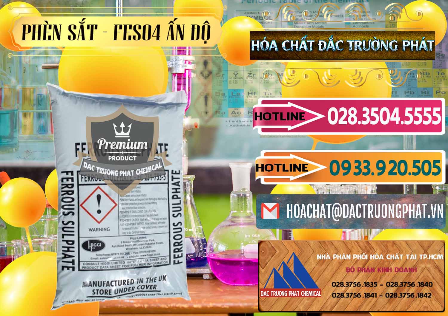 Cty bán & cung ứng Phèn Sắt - FeSO4.7H2O Ấn Độ India - 0354 - Nhà phân phối và kinh doanh hóa chất tại TP.HCM - dactruongphat.vn
