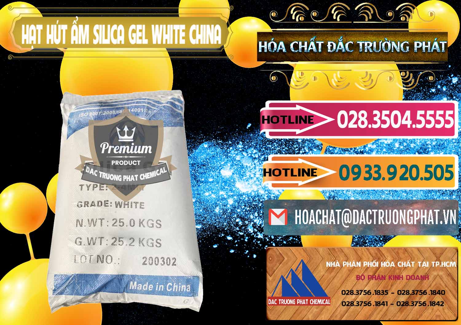 Đơn vị bán & cung cấp Hạt Hút Ẩm Silica Gel White Trung Quốc China - 0297 - Đơn vị phân phối - cung cấp hóa chất tại TP.HCM - dactruongphat.vn