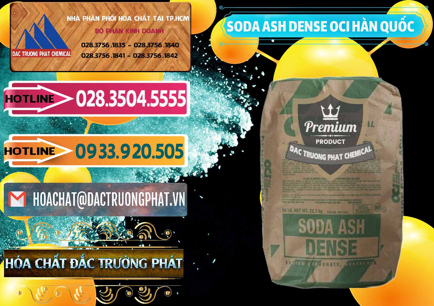 Đơn vị chuyên bán - cung cấp Soda Ash Dense - NA2CO3 OCI Hàn Quốc Korea - 0338 - Công ty chuyên nhập khẩu & phân phối hóa chất tại TP.HCM - dactruongphat.vn