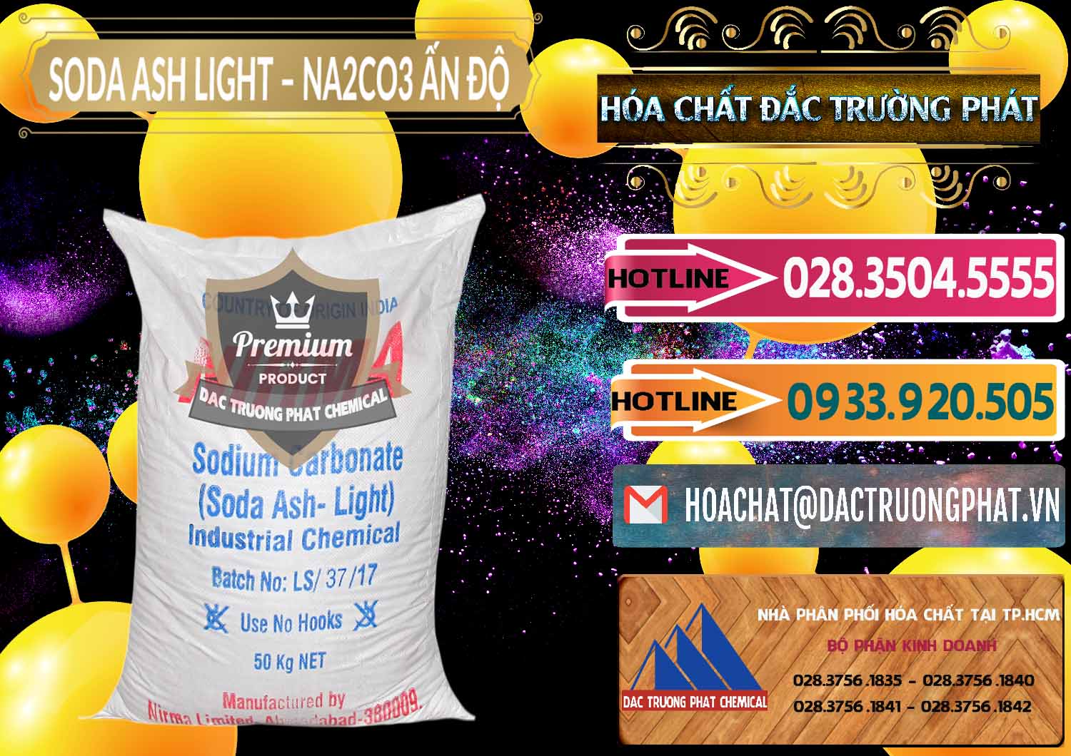 Nhà cung ứng - bán Soda Ash Light - NA2CO3 Nirma Ấn Độ India - 0125 - Cty bán & cung cấp hóa chất tại TP.HCM - dactruongphat.vn