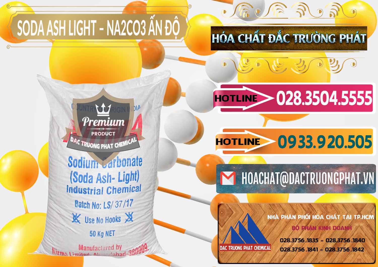 Nơi chuyên bán và cung ứng Soda Ash Light - NA2CO3 Nirma Ấn Độ India - 0125 - Nơi chuyên bán ( phân phối ) hóa chất tại TP.HCM - dactruongphat.vn