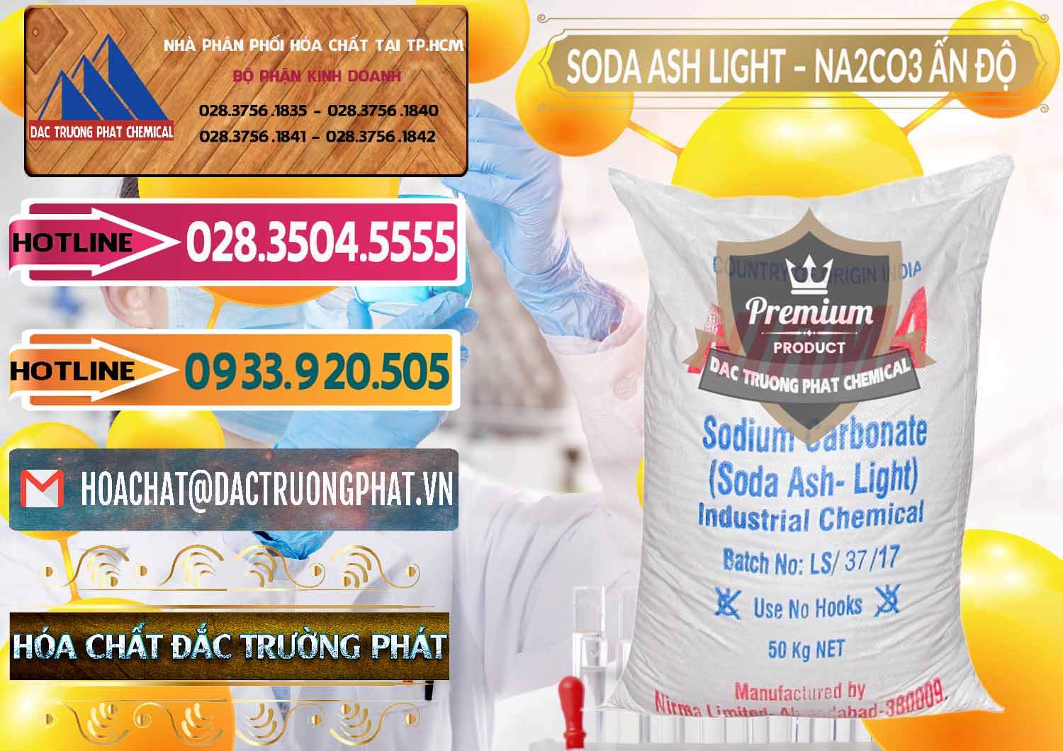 Cung ứng & bán Soda Ash Light - NA2CO3 Nirma Ấn Độ India - 0125 - Nơi phân phối _ cung cấp hóa chất tại TP.HCM - dactruongphat.vn