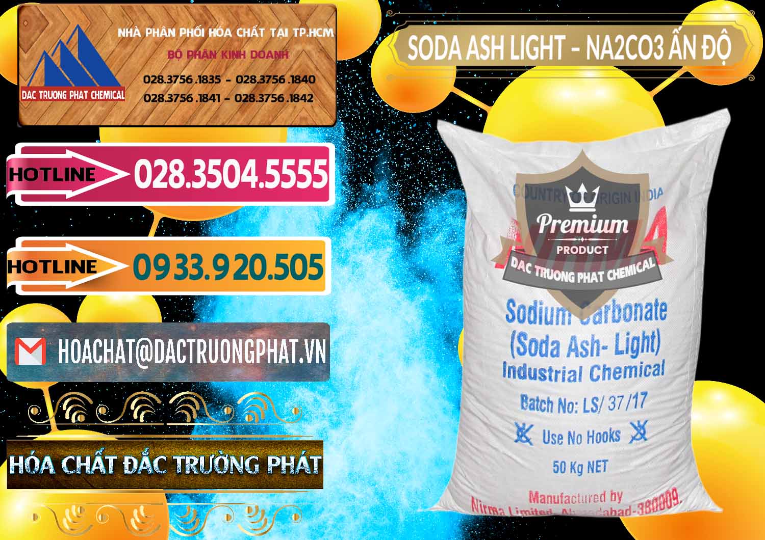 Công ty chuyên bán ( phân phối ) Soda Ash Light - NA2CO3 Nirma Ấn Độ India - 0125 - Cty phân phối và cung ứng hóa chất tại TP.HCM - dactruongphat.vn