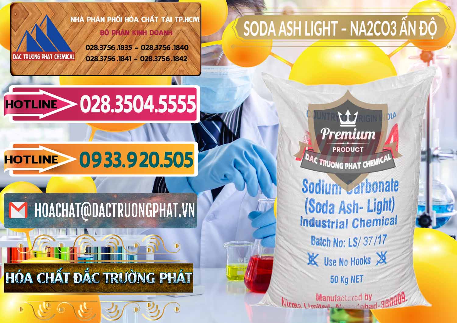 Công ty chuyên phân phối & bán Soda Ash Light - NA2CO3 Nirma Ấn Độ India - 0125 - Nơi cung cấp _ phân phối hóa chất tại TP.HCM - dactruongphat.vn