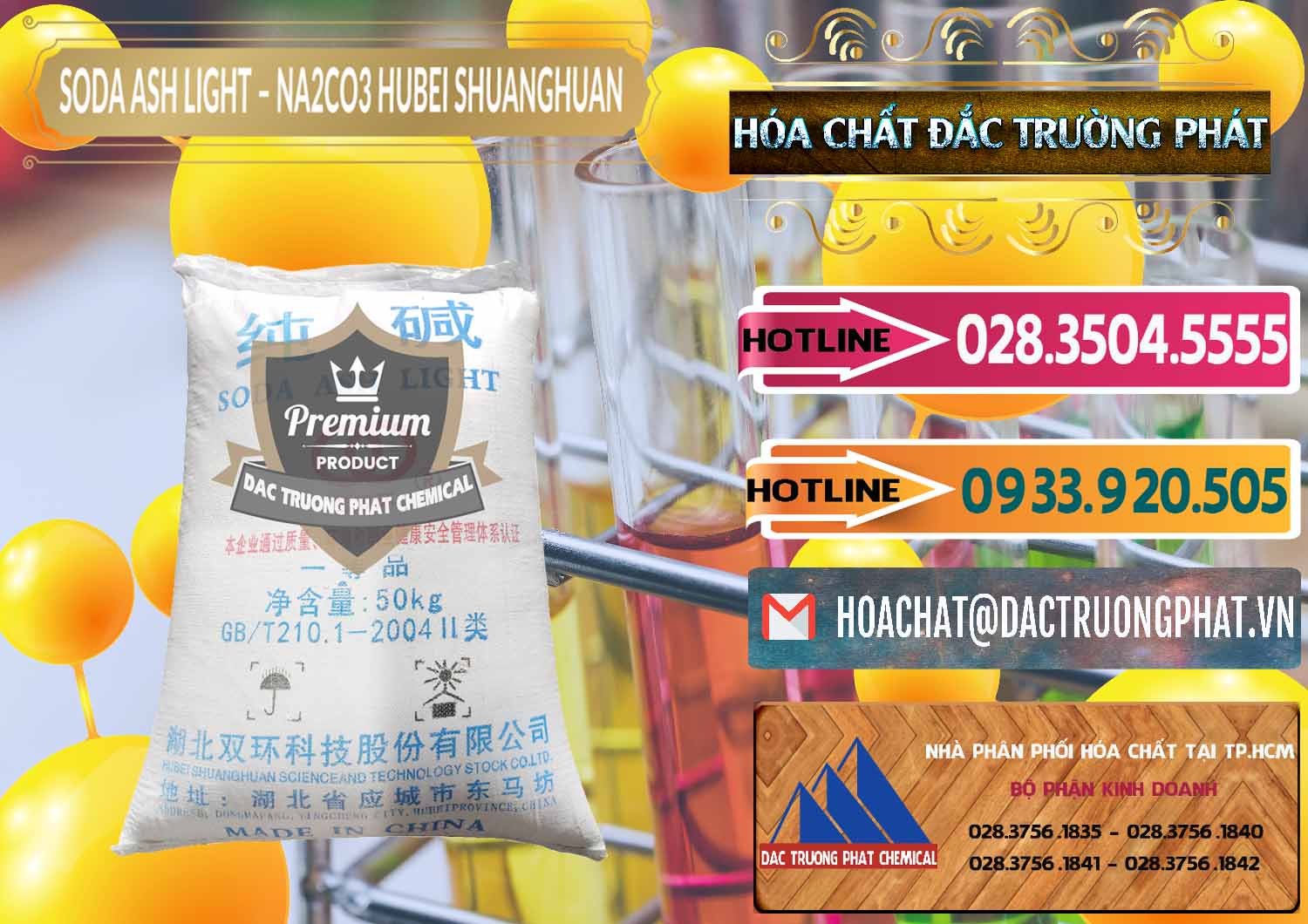 Đơn vị chuyên cung ứng _ bán Soda Ash Light - NA2CO3 2 Vòng Tròn Hubei Shuanghuan Trung Quốc China - 0130 - Nhập khẩu & cung cấp hóa chất tại TP.HCM - dactruongphat.vn
