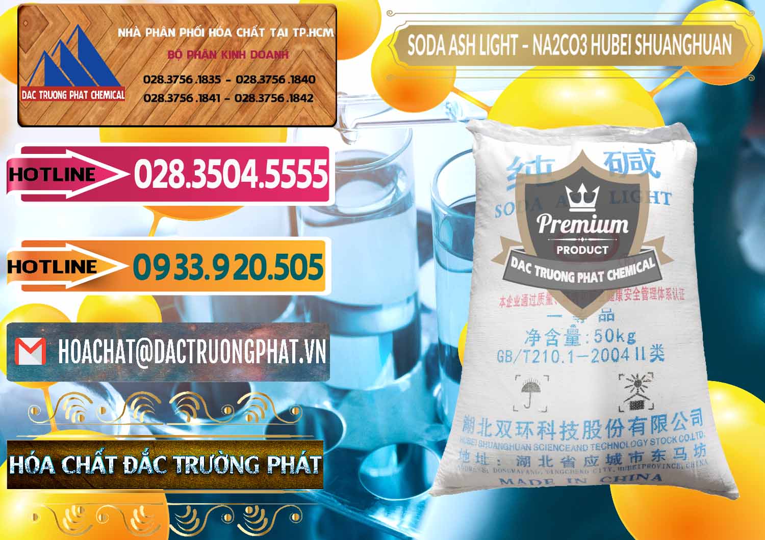 Cty phân phối & bán Soda Ash Light - NA2CO3 2 Vòng Tròn Hubei Shuanghuan Trung Quốc China - 0130 - Cty cung cấp và kinh doanh hóa chất tại TP.HCM - dactruongphat.vn