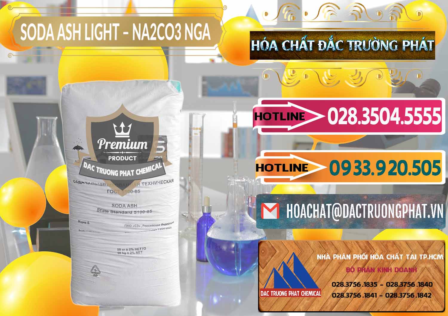 Đơn vị chuyên kinh doanh _ bán Soda Ash Light - NA2CO3 Nga Russia - 0128 - Nơi bán & phân phối hóa chất tại TP.HCM - dactruongphat.vn