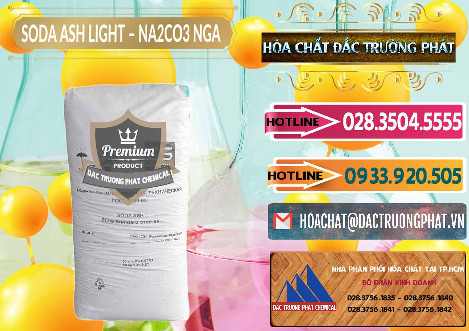 Nơi phân phối _ bán Soda Ash Light - NA2CO3 Nga Russia - 0128 - Cung cấp & phân phối hóa chất tại TP.HCM - dactruongphat.vn
