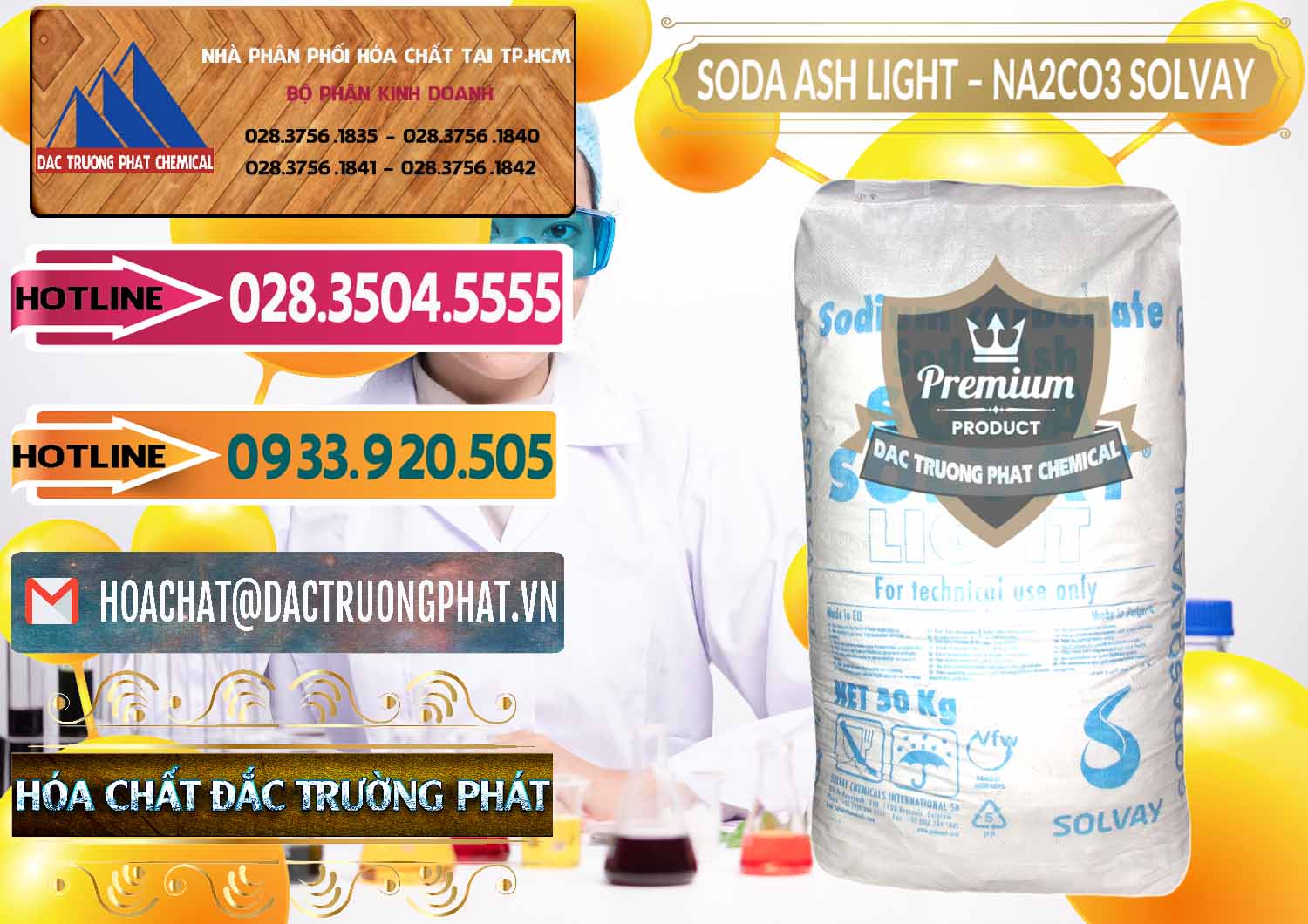 Chuyên bán & phân phối Soda Ash Light - NA2CO3 Solvay Bulgaria - 0126 - Nơi chuyên nhập khẩu - phân phối hóa chất tại TP.HCM - dactruongphat.vn