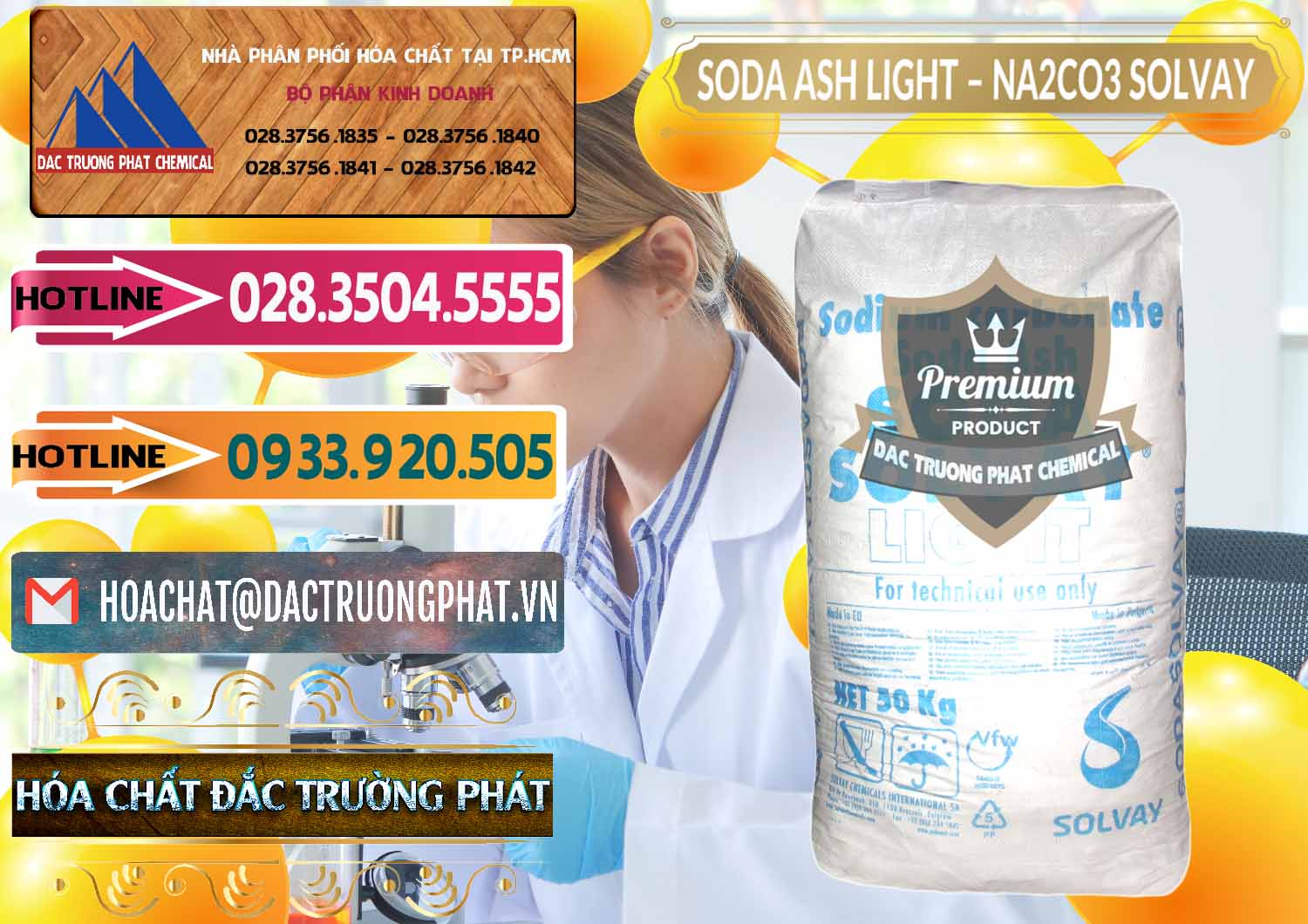 Cty phân phối ( bán ) Soda Ash Light - NA2CO3 Solvay Bulgaria - 0126 - Nơi phân phối - cung cấp hóa chất tại TP.HCM - dactruongphat.vn