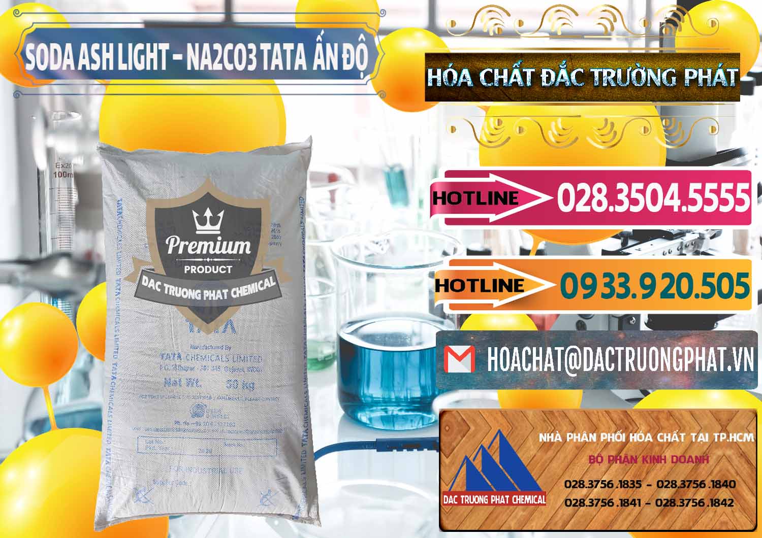 Công ty chuyên nhập khẩu và bán Soda Ash Light - NA2CO3 TATA Ấn Độ India - 0132 - Cty chuyên nhập khẩu ( phân phối ) hóa chất tại TP.HCM - dactruongphat.vn