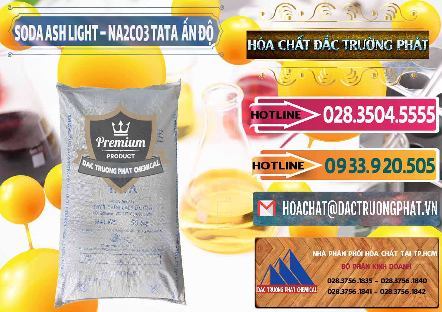 Công ty chuyên cung ứng _ bán Soda Ash Light - NA2CO3 TATA Ấn Độ India - 0132 - Công ty phân phối ( cung ứng ) hóa chất tại TP.HCM - dactruongphat.vn