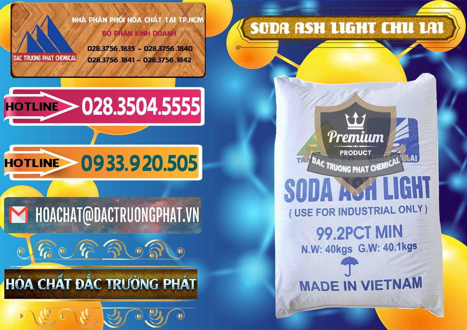 Đơn vị chuyên cung cấp & bán Soda Ash Light - NA2CO3 Chu Lai Việt Nam - 0489 - Cty cung cấp - kinh doanh hóa chất tại TP.HCM - dactruongphat.vn