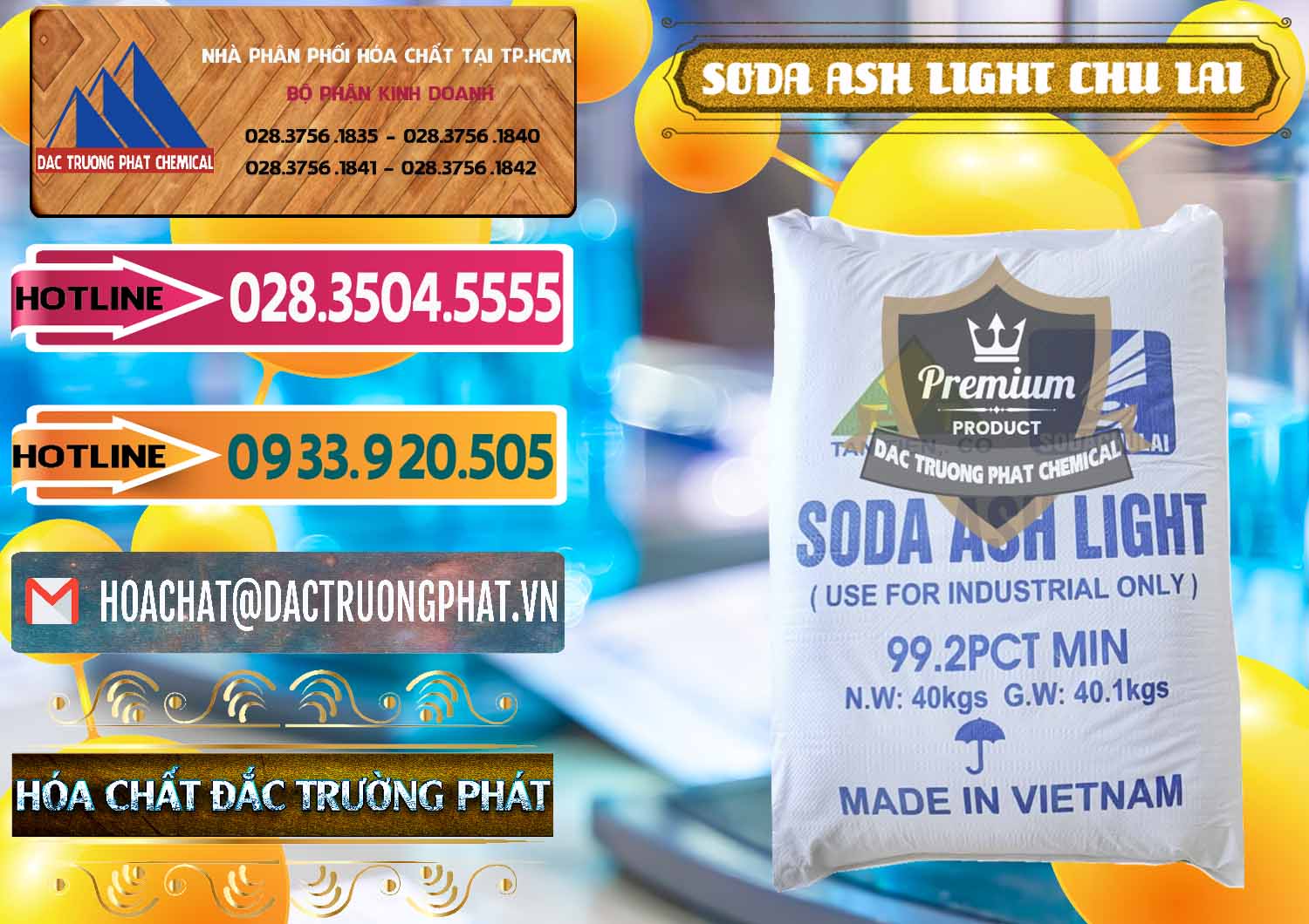 Công ty kinh doanh _ cung cấp Soda Ash Light - NA2CO3 Chu Lai Việt Nam - 0489 - Chuyên cung ứng và phân phối hóa chất tại TP.HCM - dactruongphat.vn