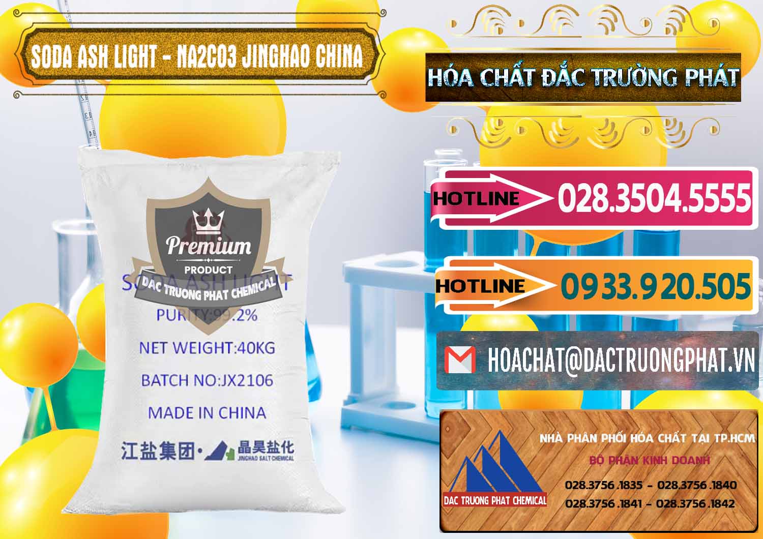 Đơn vị chuyên bán _ phân phối Soda Ash Light - NA2CO3 Jinghao Trung Quốc China - 0339 - Công ty nhập khẩu - cung cấp hóa chất tại TP.HCM - dactruongphat.vn