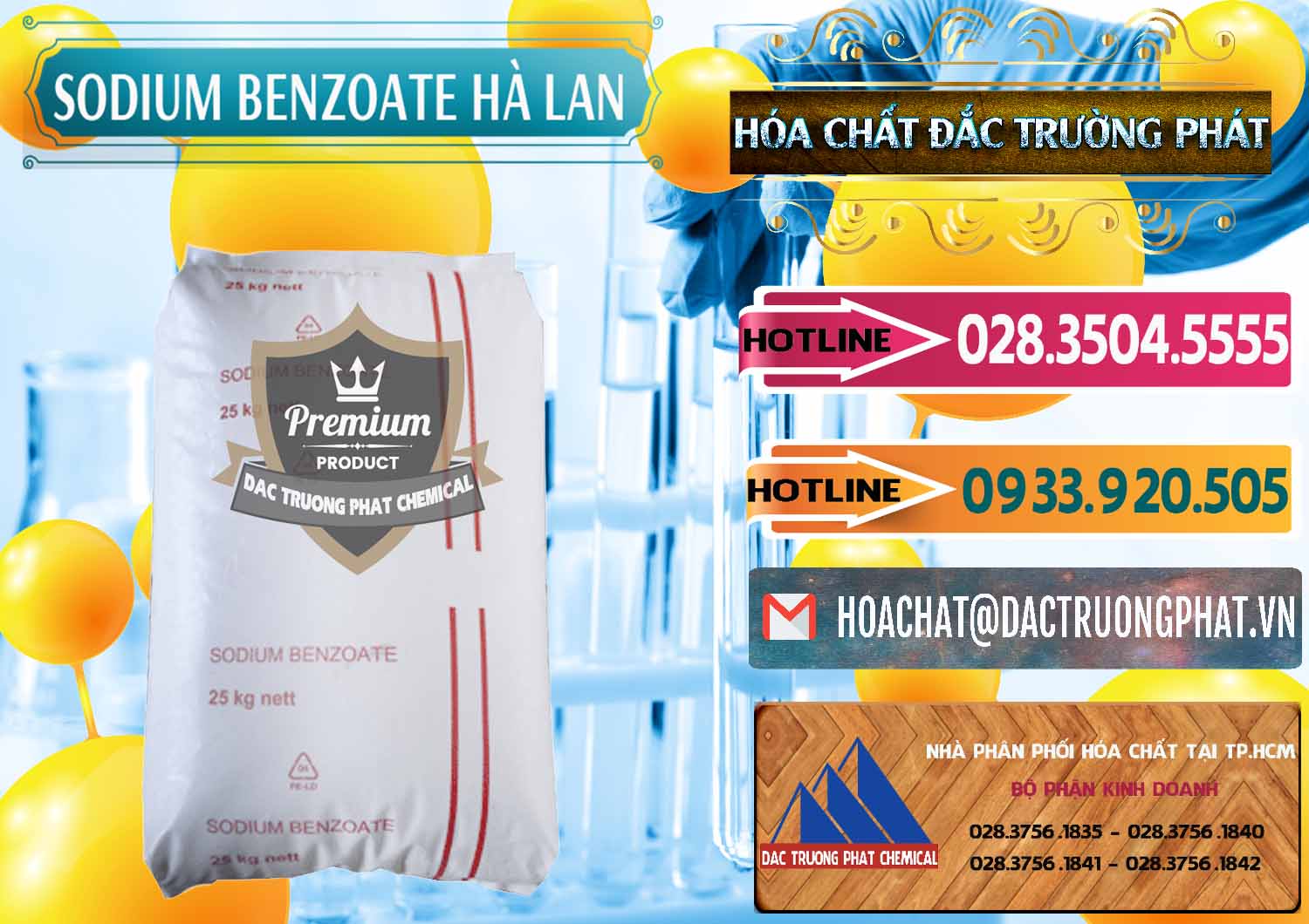 Chuyên bán & cung cấp Sodium Benzoate - Mốc Bột Chữ Cam Hà Lan Netherlands - 0360 - Cung cấp ( kinh doanh ) hóa chất tại TP.HCM - dactruongphat.vn