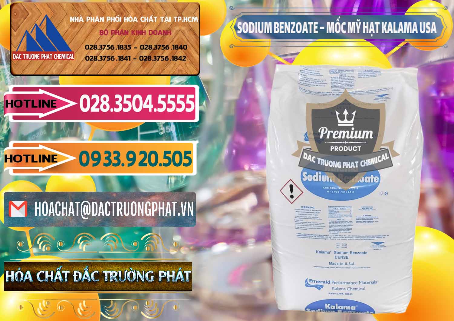 Sodium Benzoate - Mốc Hạt Kalama Food Grade Mỹ Usa Chuyên kinh doanh _ bán Sodium Benzoate - Mốc Hạt Kalama Food Grade Mỹ Usa - 0137 - Chuyên phân phối và kinh doanh hóa chất tại TP.HCM - dactruongphat.vn