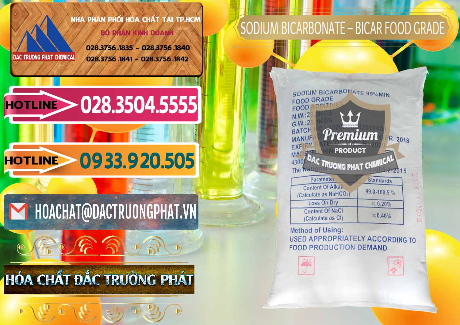 Cty chuyên nhập khẩu và bán Sodium Bicarbonate – Bicar NaHCO3 Food Grade Trung Quốc China - 0138 - Nhà cung cấp & bán hóa chất tại TP.HCM - dactruongphat.vn