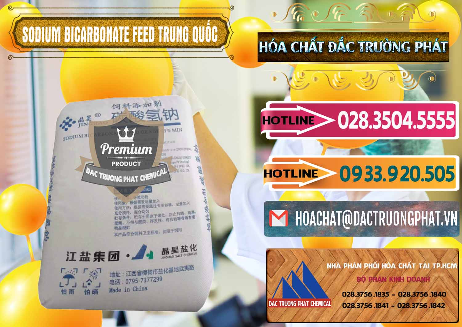 Công ty chuyên cung ứng và bán Sodium Bicarbonate – Bicar NaHCO3 Feed Jing Hao Trung Quốc China - 0380 - Nhà cung cấp ( nhập khẩu ) hóa chất tại TP.HCM - dactruongphat.vn