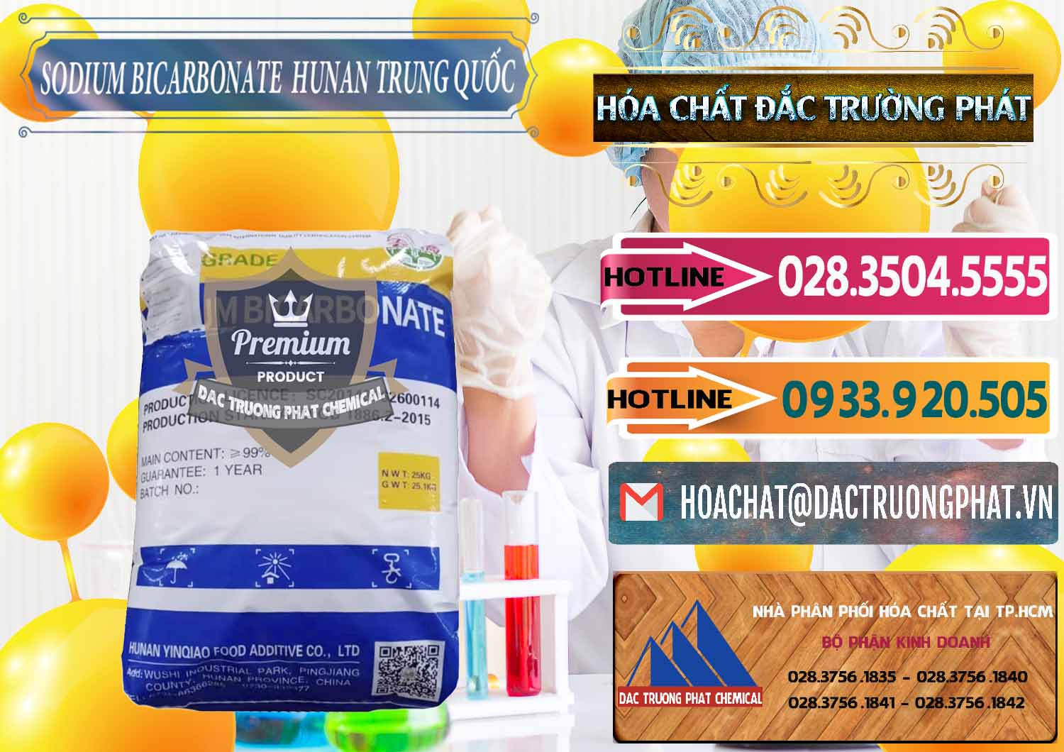 Công ty cung ứng và bán Sodium Bicarbonate – Bicar NaHCO3 Hunan Trung Quốc China - 0405 - Cty chuyên kinh doanh - phân phối hóa chất tại TP.HCM - dactruongphat.vn