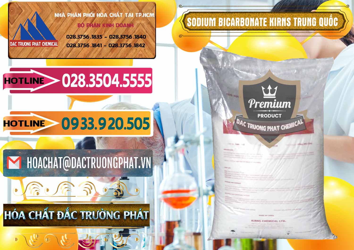 Cty chuyên phân phối - bán Sodium Bicarbonate – Bicar NaHCO3 Food Grade Kirns Trung Quốc - 0217 - Công ty cung cấp - kinh doanh hóa chất tại TP.HCM - dactruongphat.vn