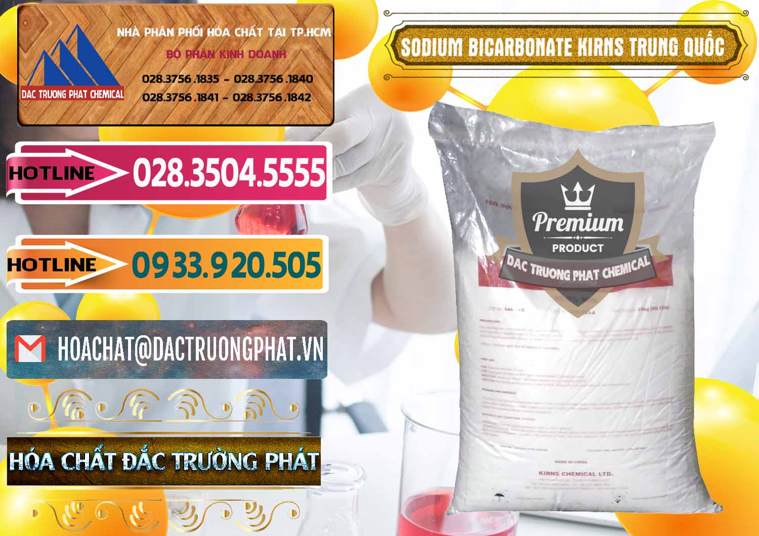 Đơn vị cung ứng & bán Sodium Bicarbonate – Bicar NaHCO3 Food Grade Kirns Trung Quốc - 0217 - Cty phân phối _ bán hóa chất tại TP.HCM - dactruongphat.vn
