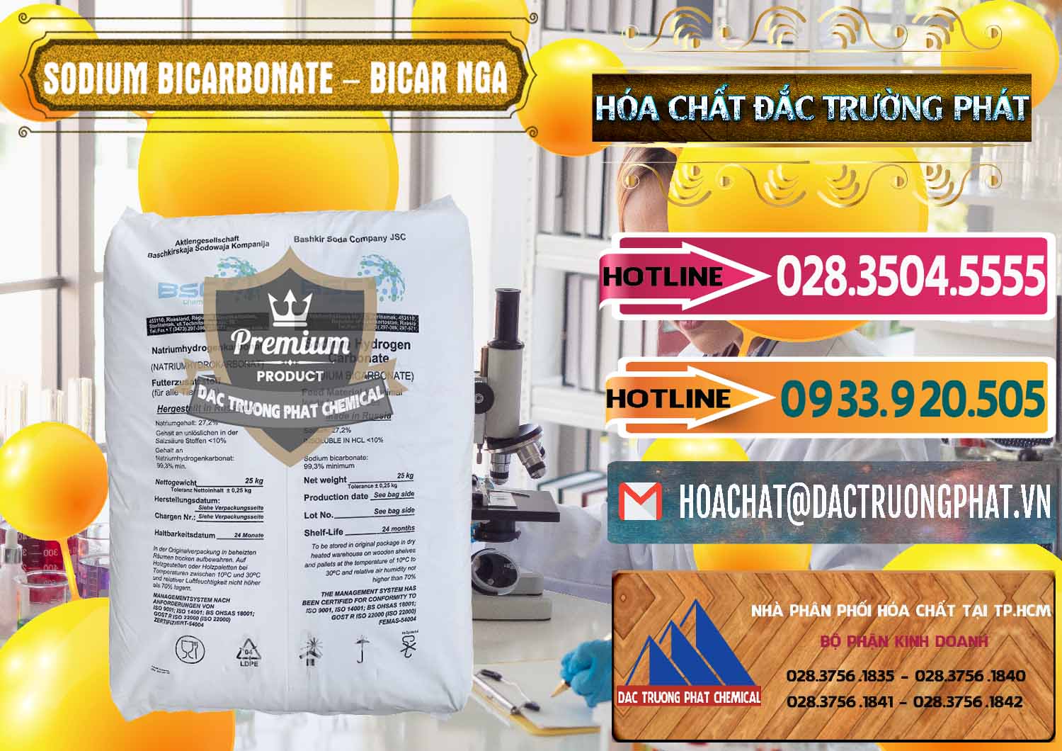 Nơi cung cấp và bán Sodium Bicarbonate – Bicar NaHCO3 Nga Russia - 0425 - Đơn vị cung cấp _ bán hóa chất tại TP.HCM - dactruongphat.vn