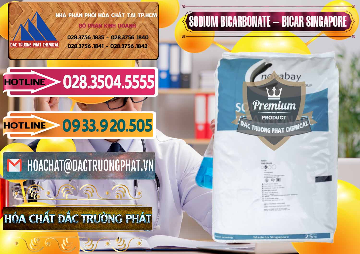 Công ty bán và cung ứng Sodium Bicarbonate – Bicar NaHCO3 Singapore - 0411 - Cty phân phối và kinh doanh hóa chất tại TP.HCM - dactruongphat.vn