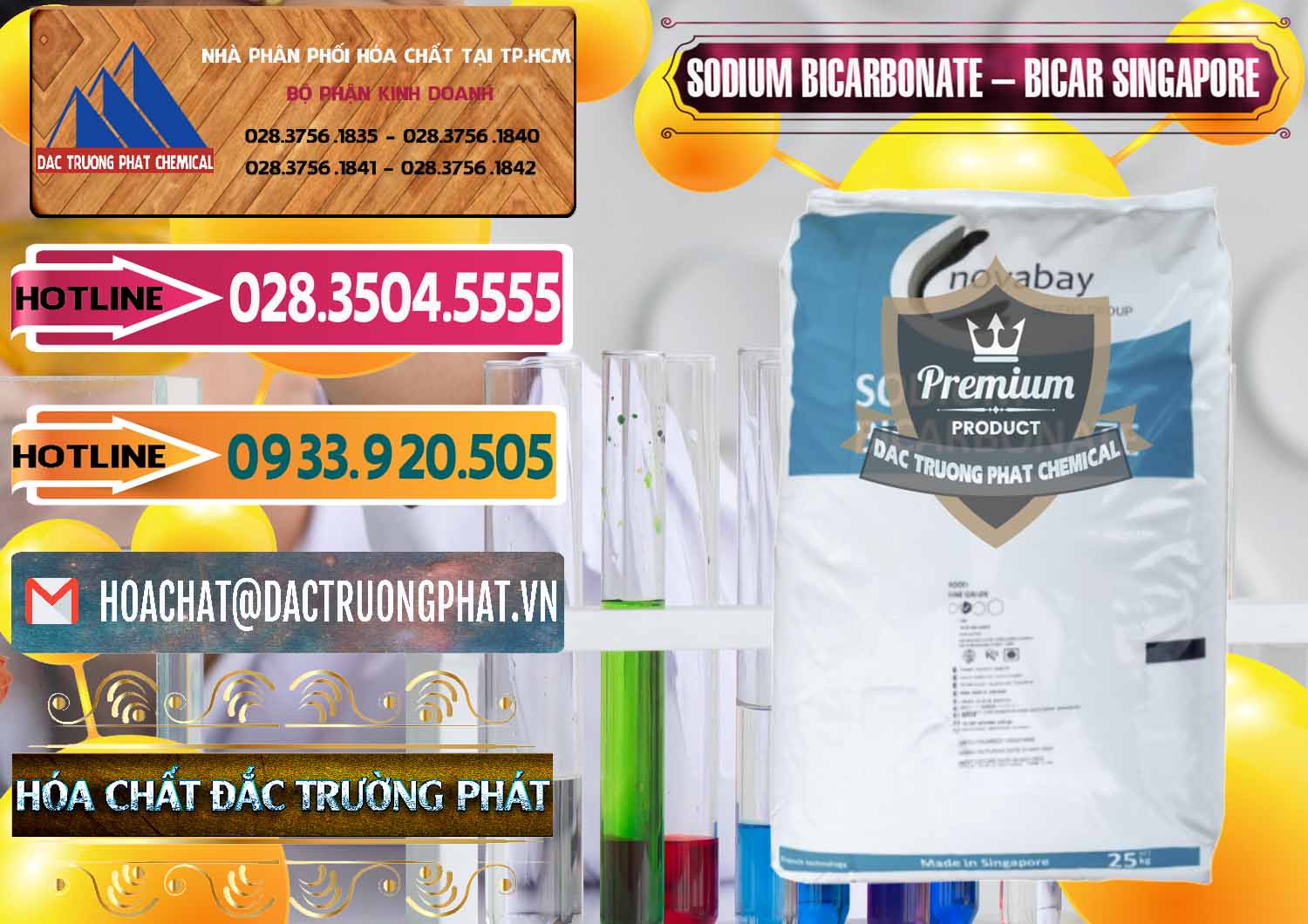 Cty chuyên bán - phân phối Sodium Bicarbonate – Bicar NaHCO3 Singapore - 0411 - Nơi phân phối và cung cấp hóa chất tại TP.HCM - dactruongphat.vn