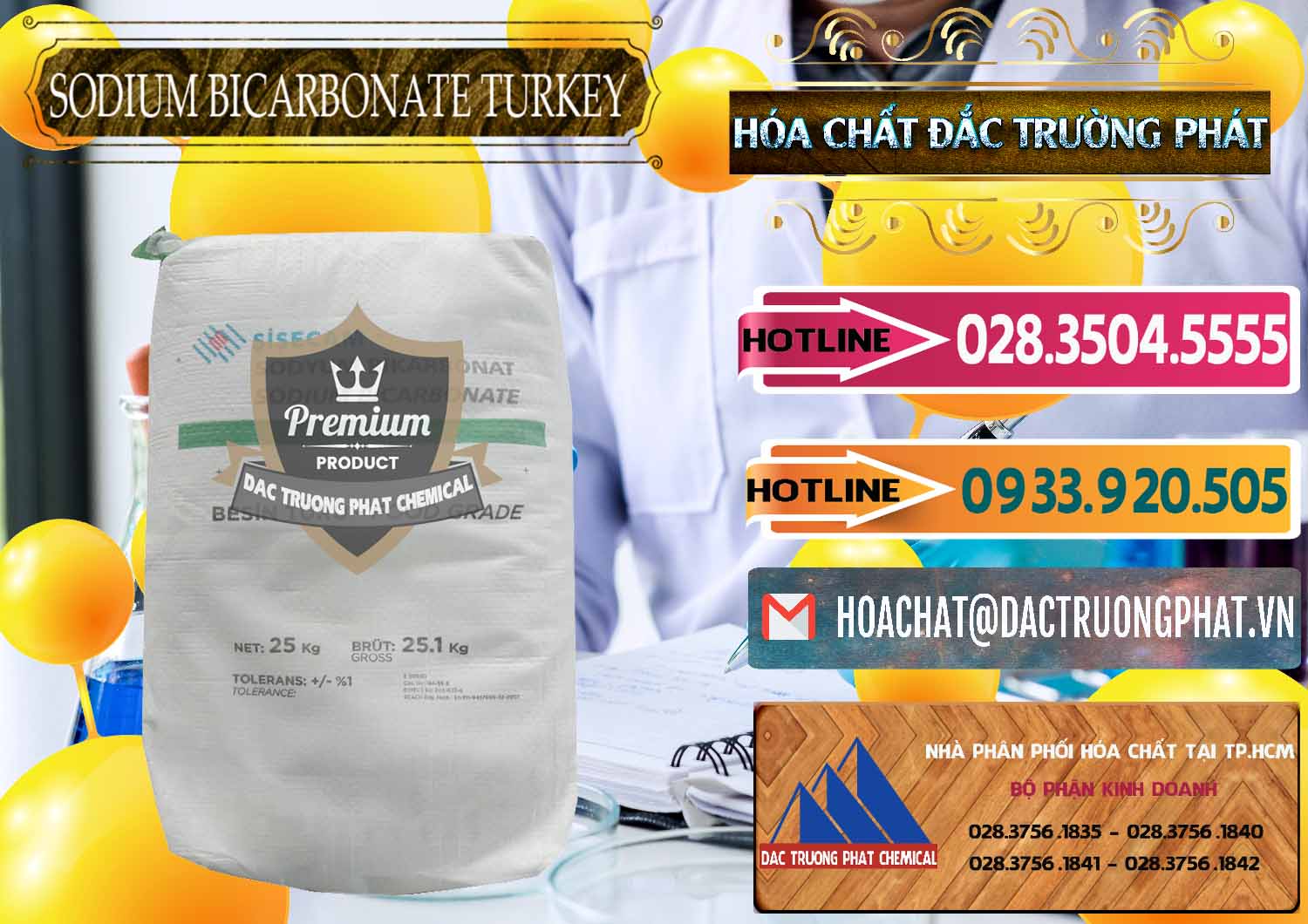 Bán - phân phối Sodium Bicarbonate – Bicar NaHCO3 Food Grade Thổ Nhĩ Kỳ Turkey - 0219 - Cty phân phối - cung cấp hóa chất tại TP.HCM - dactruongphat.vn