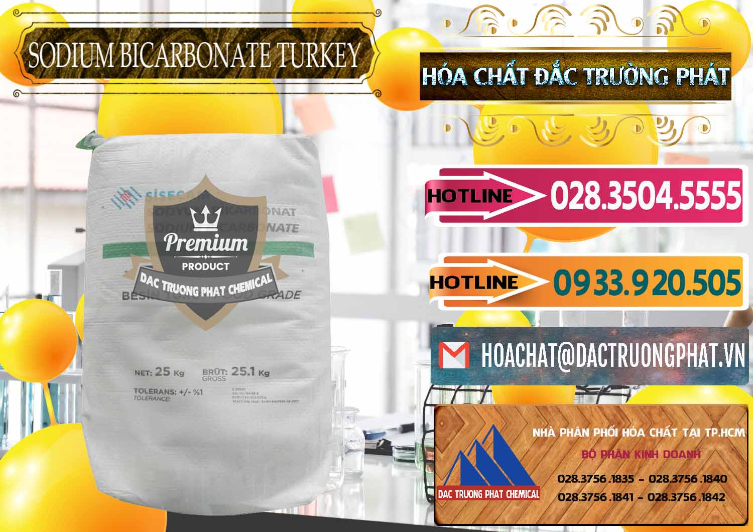 Nhà cung cấp ( bán ) Sodium Bicarbonate – Bicar NaHCO3 Food Grade Thổ Nhĩ Kỳ Turkey - 0219 - Nơi chuyên nhập khẩu ( phân phối ) hóa chất tại TP.HCM - dactruongphat.vn